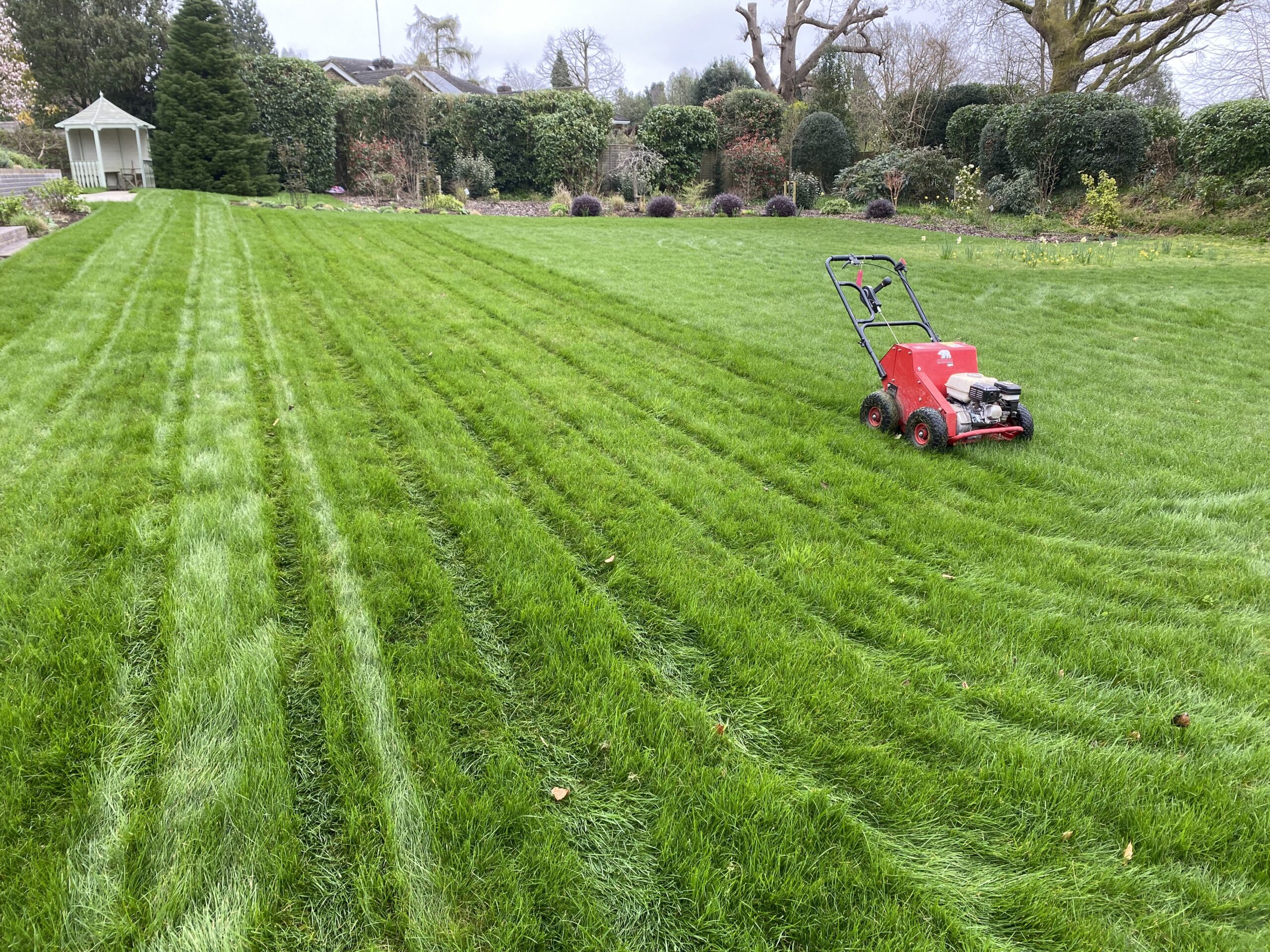 When the ground is compacted
